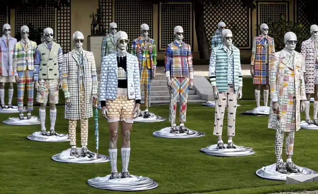 Thom Browne's Mad Men on Acid Collection Display